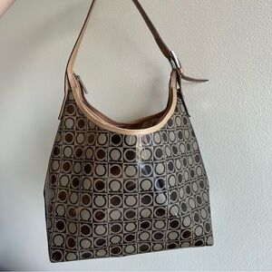 Vintage Ferragamo PVC Shoulder Bag Tote